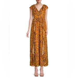 Marie Oliver Jayda Dress Sz 6 Marigold Harvest NWT